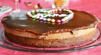 Le “Dynamite” d’Eryn (gâteau caramel et chocolat)