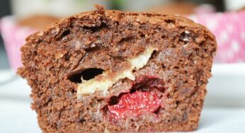 Les muffins chocolat-framboise de Christophe Felder