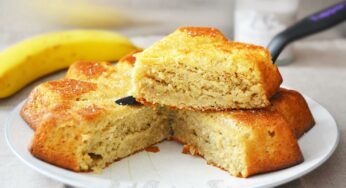 Gâteau moelleux à la banane et à la noix de coco