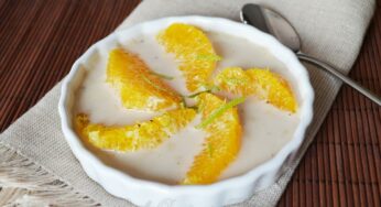 Suprêmes d’orange au lait de coco