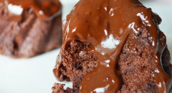 Angel cake au chocolat, version mini